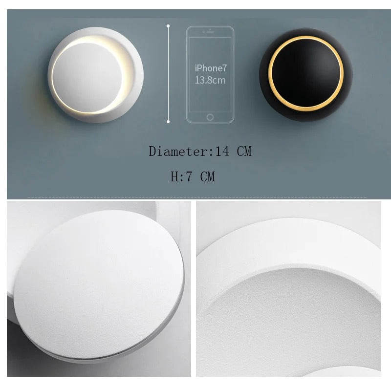 Hjemix | Minimalistisk Orb Design Vegglampe