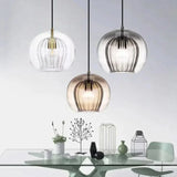 Hjemix | TimberGlow - Moderne Glass Pendellampe