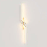 Hjemix | Kreativ LED vegglampe med stripedesign | Moderne design og dimbar lys i 3 farger