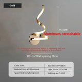 Hjemix | SpiralGlow - Spiral LED Vegglys