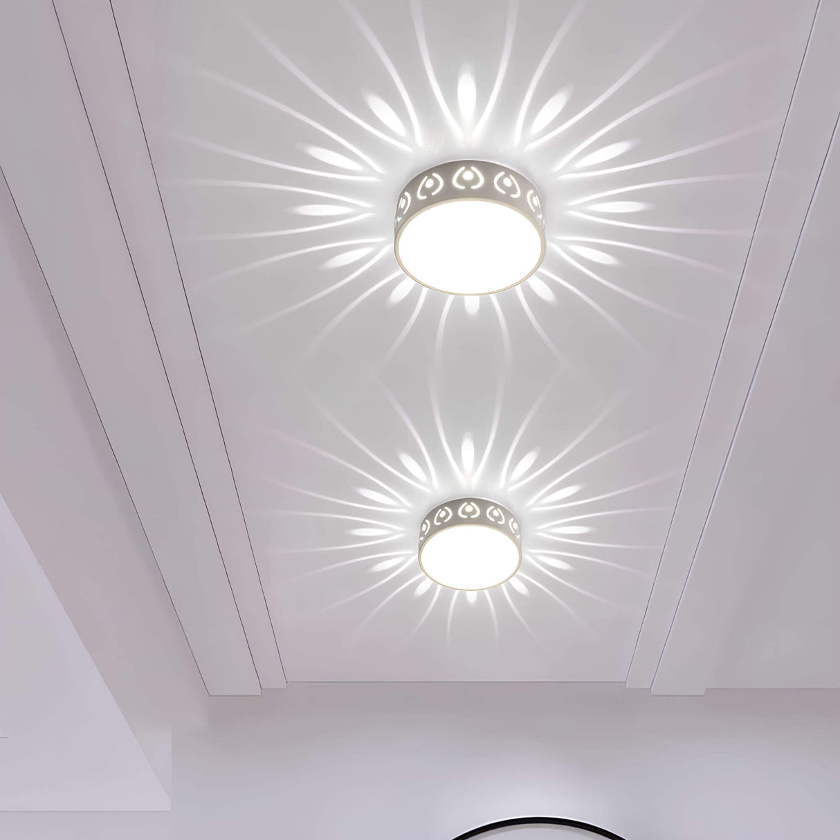 Hjemix | Moderne LED taklampe - for inngang, gang og balkong