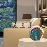 Hjemix | Flerfargede Prikkete Tropiske Fisk Delikat Glass Skulptur Elegant Leilighets Dekorasjon Glass Fisk Utmerket Rom Leilighets Dekorasjon Håndverk