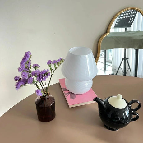 Hjemix | Murano Glass Bordlampe - Elegant og Unik