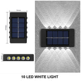 Hjemix | LUMIX | New Solar Wall Lighting for Outdoors | Vanntett LED solcellelampe for ambient hagebelysning