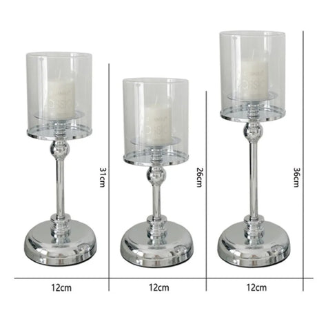 Hjemix | Elegant nordisk lysestake for luksuriøs hjemmedekorasjon og restaurantornament