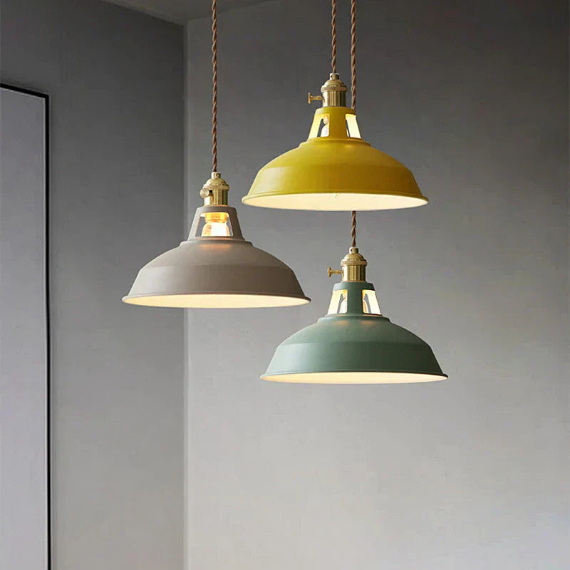 Hjemix | Nordisk industriell LED pendellampe Retro