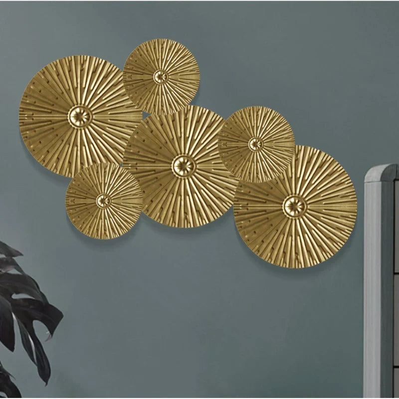 Hjemix | Nordic Gold Veggheng dekor