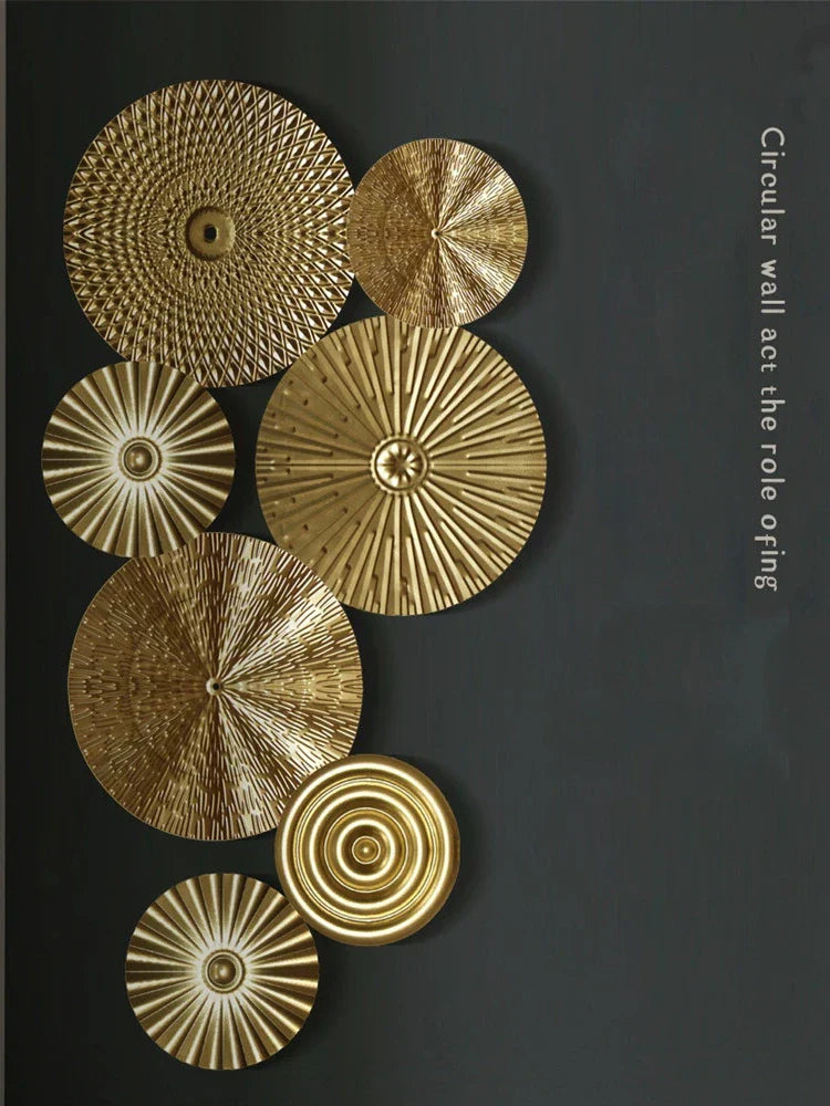 Hjemix | Nordic Gold Veggheng dekor