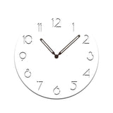 Hjemix | Atmosfærisk LED Lys Stille Veggdekor Klokke