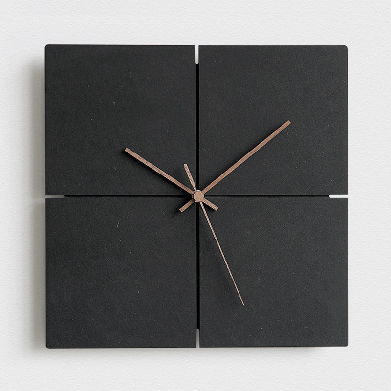 Hjemix | Minimalistisk Moderne Stille Veggklokke for Stue