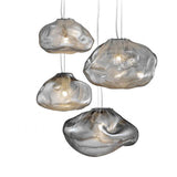 Hjemix | CloudNova Glass Pendant Light | Modern Design | Unique Cloud Look | Ambient Lighting
