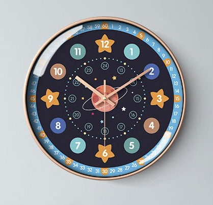 Hjemix | Barnerom Barnerom Stille Klokke 12 Tommer