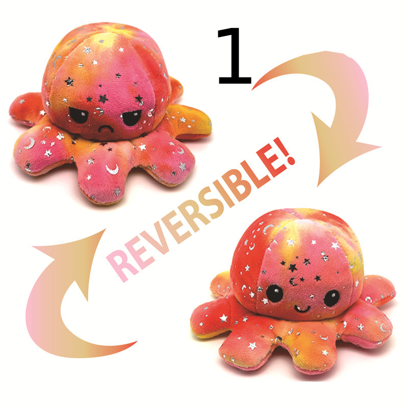 Hjemix | Den originale reversible Octopus Plushie | Patentert design