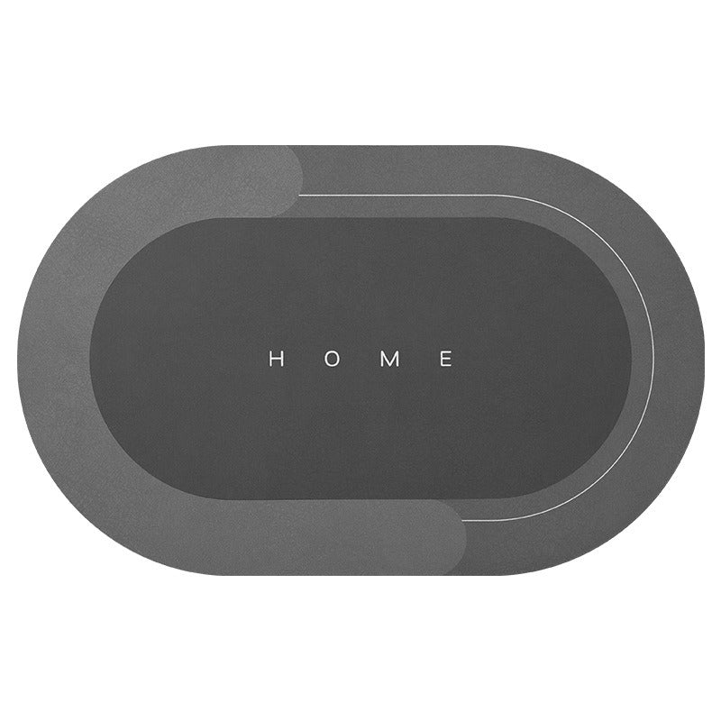 Hjemix | Superabsorberende gulvmatte for hjemmet, bad, myk, hurtigtørrende matte