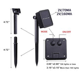 Hjemix | Solfylte Lyskuler Marokanske Kuler Fargerike LED Julelys Jernkuler Dekorasjon Utendørs Lyskjetting