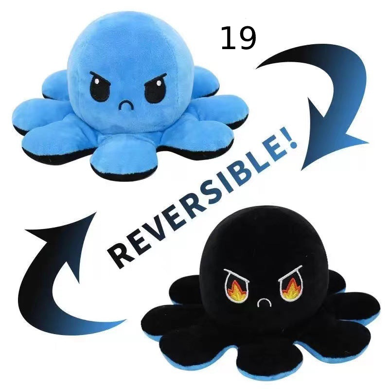 Hjemix | Den originale reversible Octopus Plushie | Patentert design