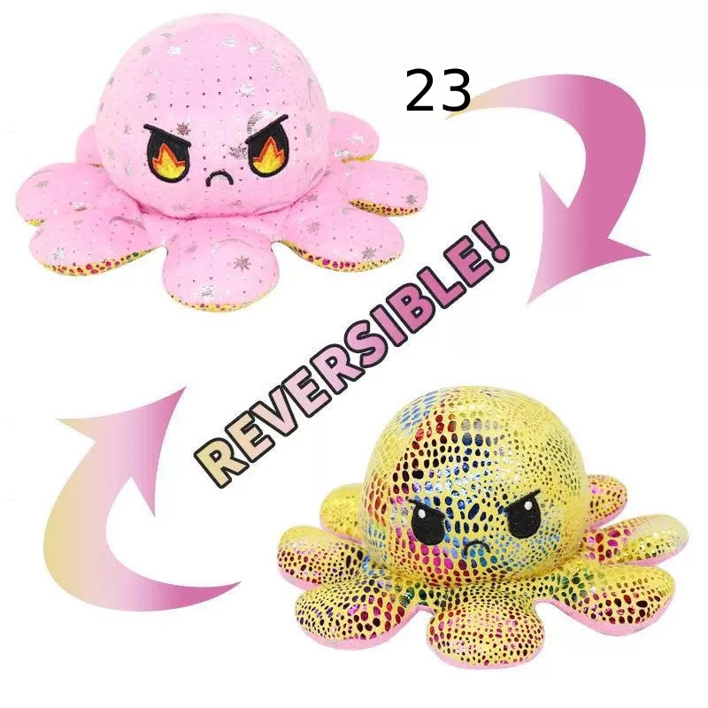 Hjemix | Den originale reversible Octopus Plushie | Patentert design