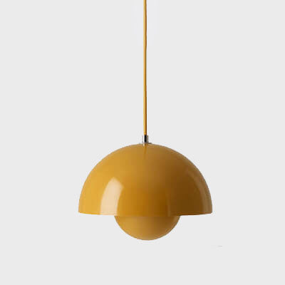 Hjemix | Nordic Macaron 1-Ly Half-Sirkel Kuppel Pendellampe