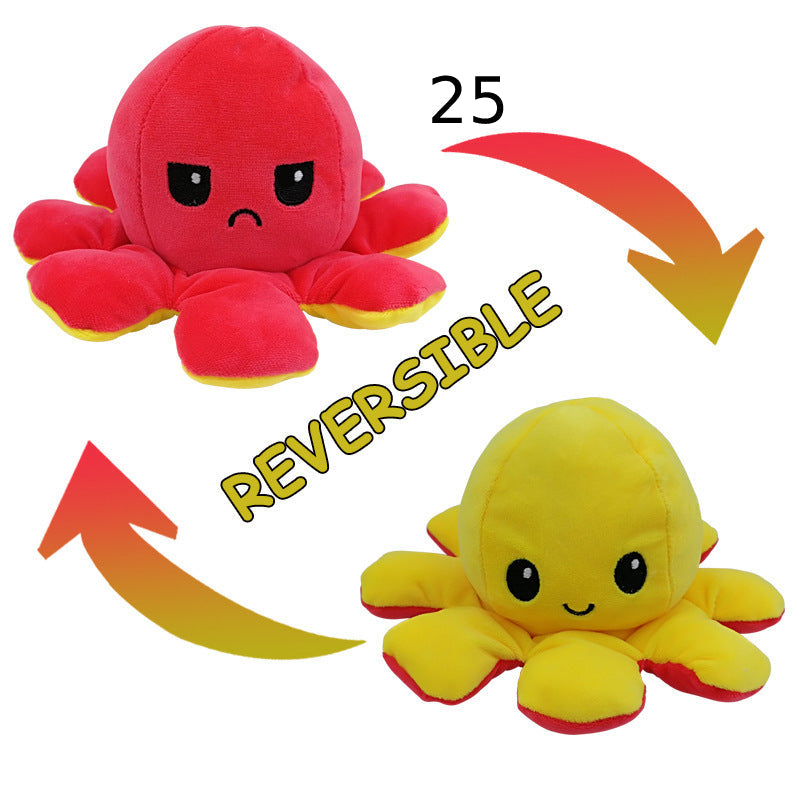 Hjemix | Den originale reversible Octopus Plushie | Patentert design