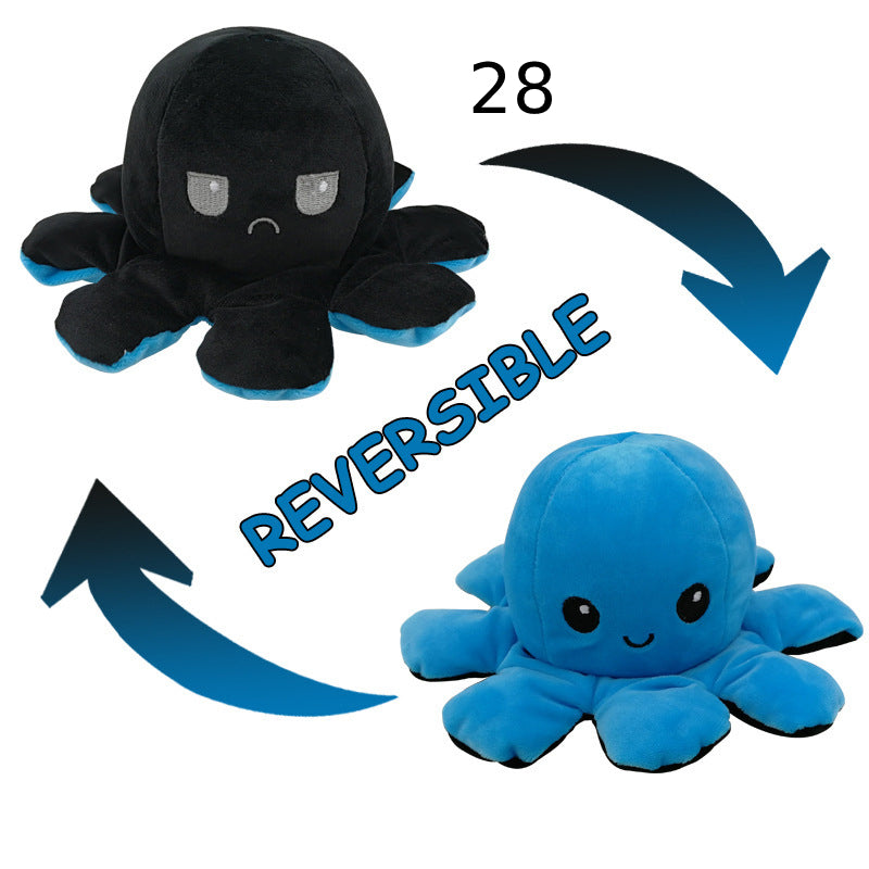 Hjemix | Den originale reversible Octopus Plushie | Patentert design