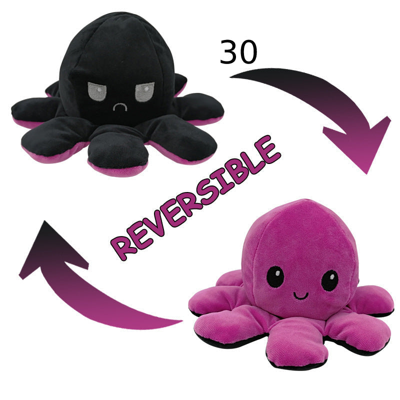 Hjemix | Den originale reversible Octopus Plushie | Patentert design