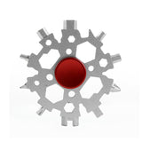 Hjemix | Snøfnugg Multifunksjonell Fingertipp Gyroskop Skiftenøkkel Verktøy Leke