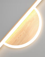 Hjemix | Moderne Vegglampe laget av Trebue