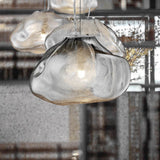 Hjemix | CloudNova Glass Pendant Light | Modern Design | Unique Cloud Look | Ambient Lighting