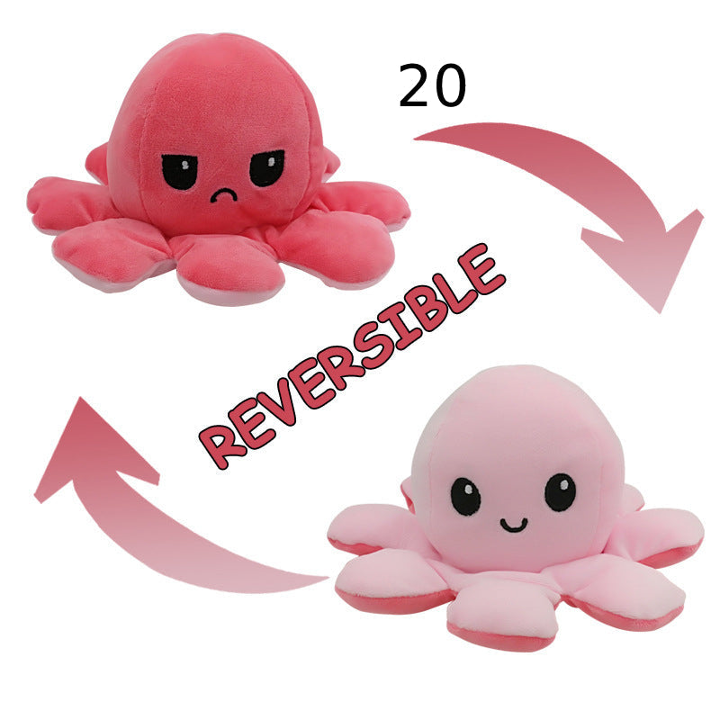 Hjemix | Den originale reversible Octopus Plushie | Patentert design