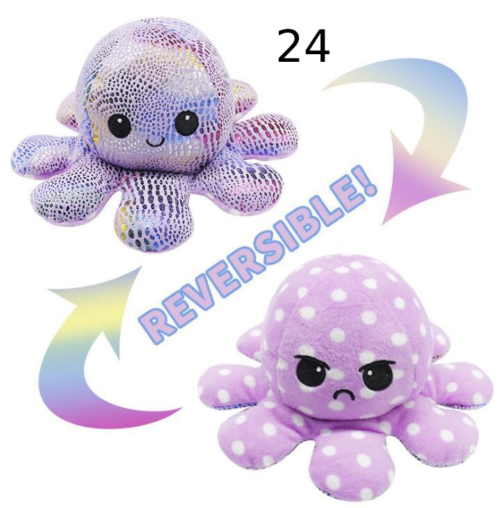Hjemix | Den originale reversible Octopus Plushie | Patentert design