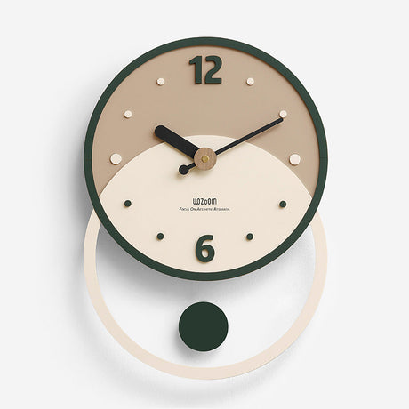 Hjemix | Nordisk Minimalistisk Veggdekorasjon Klokke for Stuen