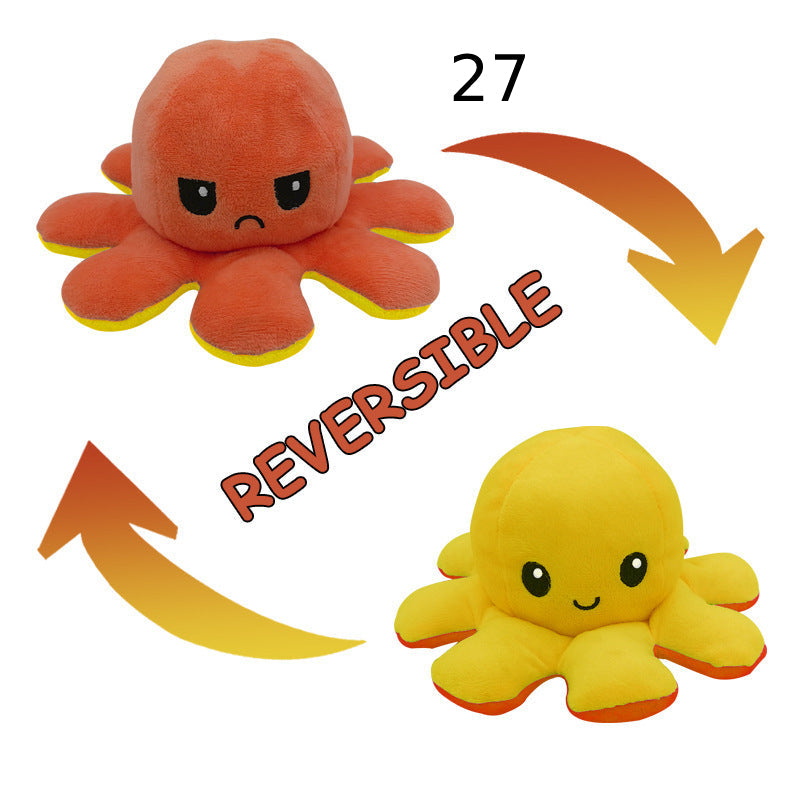 Hjemix | Den originale reversible Octopus Plushie | Patentert design