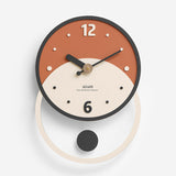 Hjemix | Nordisk Minimalistisk Veggdekorasjon Klokke for Stuen