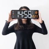 Hjemix | Nordisk Digital Klokke 16 Tommers Skjerm