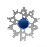 Hjemix | Snøfnugg Multifunksjonell Fingertipp Gyroskop Skiftenøkkel Verktøy Leke