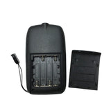 Hjemix | Bærbar ultralyd fiskefinner, vanndyp og temperatur fiskefinner med ledet sonar sensor og LCD-skjerm