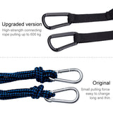 Hjemix | Bærbar Utendørs Camping Fullt Automatisk Nylon Parachute Hengekøye med Myggnett, Størrelse: 250 x 120cm (Oliven Grønn)