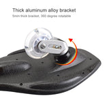 Hjemix | Fashion Vulkan Mønster To-hjul Skateboard Glødende Lynhjul Vitalitetsbrett (Svart)