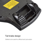 Hjemix | Fashion Vulkan Mønster To-Hjul Skateboard Blazing Flash Hjul Vitalitetsbrett (Blå)