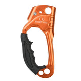 Hjemix | XINDA TP-8606 Utendørs Klatring Luft Arbeid Fallbeskyttelse Håndholdt Taustopper for 8-12mm Diameter Tau Høyre (Oransje)