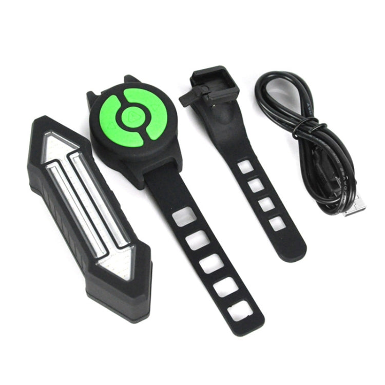 Hjemix | Sykkel Baklampa Intelligent Trådløs Fjernkontroll Blinkende Lys Varsellys