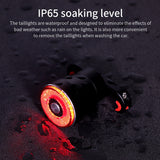 Hjemix | Antusi Q5 Sykkel Baklys Automatisk Brems Induksjonslys