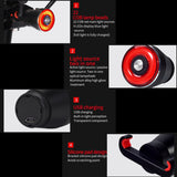 Hjemix | Antusi Q5 Sykkel Baklys Automatisk Brems Induksjonslys