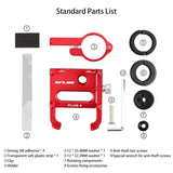 Hjemix | GUB Plus 6 Aluminiumlegering MTB Sykkel Telefonholder (Titaniumfarge)
