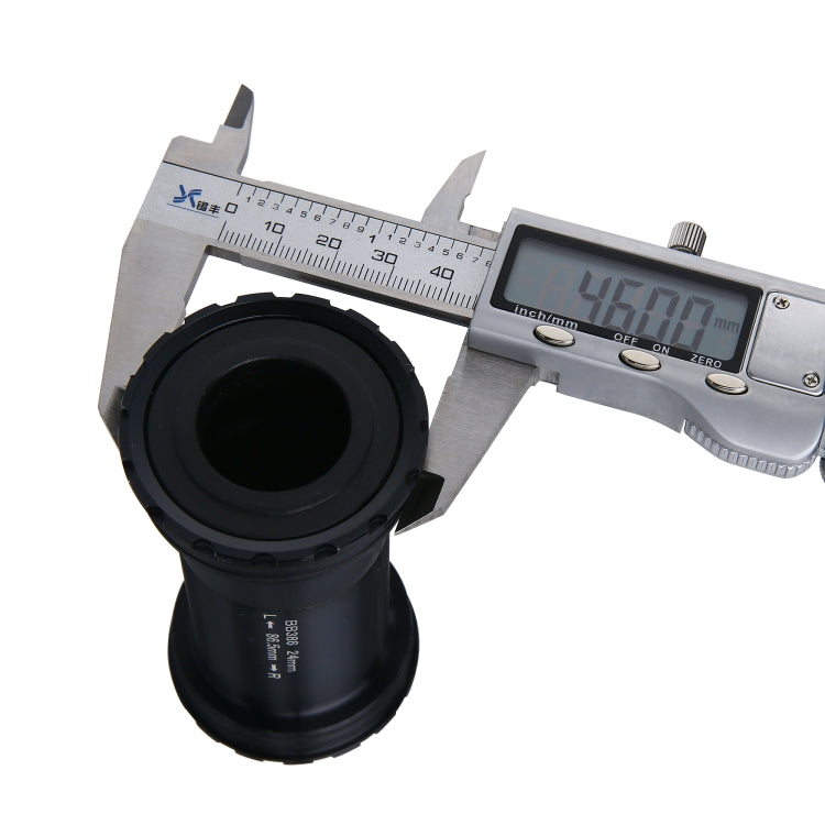 Hjemix | BB386 Press Fit Still EVO Bunnlager passer 86,5 mm for SHIMANO / SRAM / FSA Terrengsykkel (Svart)