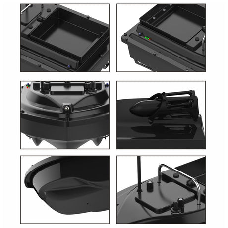 Hjemix | D16 Smart RC Fiskebåt For Agn 2kg Last 500M