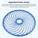 Hjemix | 360 Flygende Disc Monofilament Fiskegarn, Høyde: 1,8 m