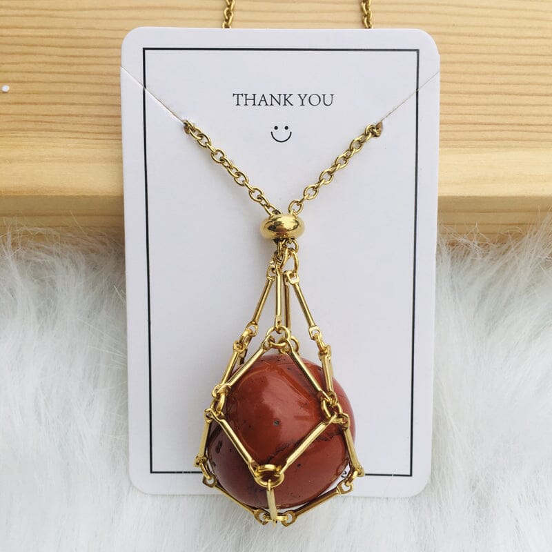 Hjemix | Krystallstein Choker Halskjede