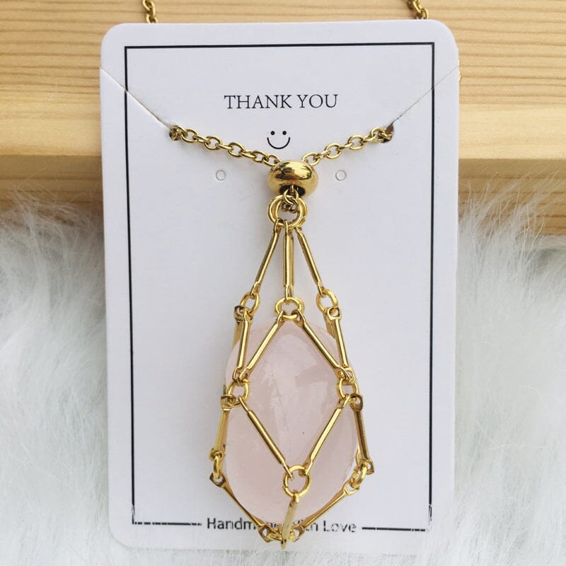 Hjemix | Krystallstein Choker Halskjede