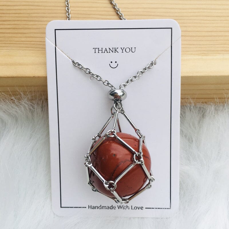 Hjemix | Krystallstein Choker Halskjede
